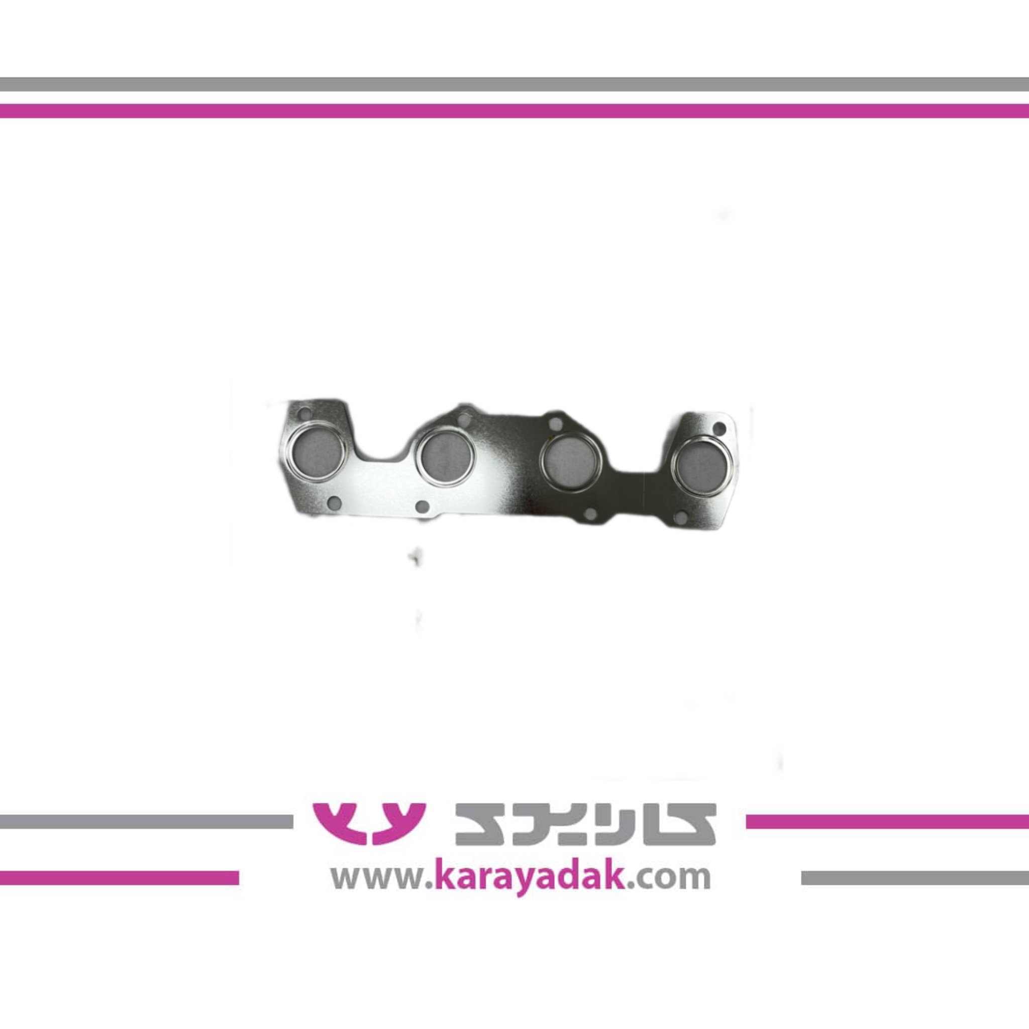 واشر بغل اگزوز استیل تیپ ۲ چکاد