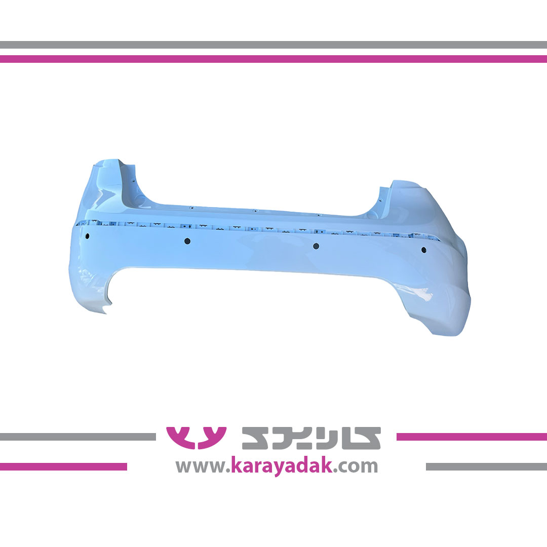 پوسته سپر عقب هایماS7-1800T-2000 مشکی متالیک9995باسوراخ سنسوربدون متعلقات ایساکو 