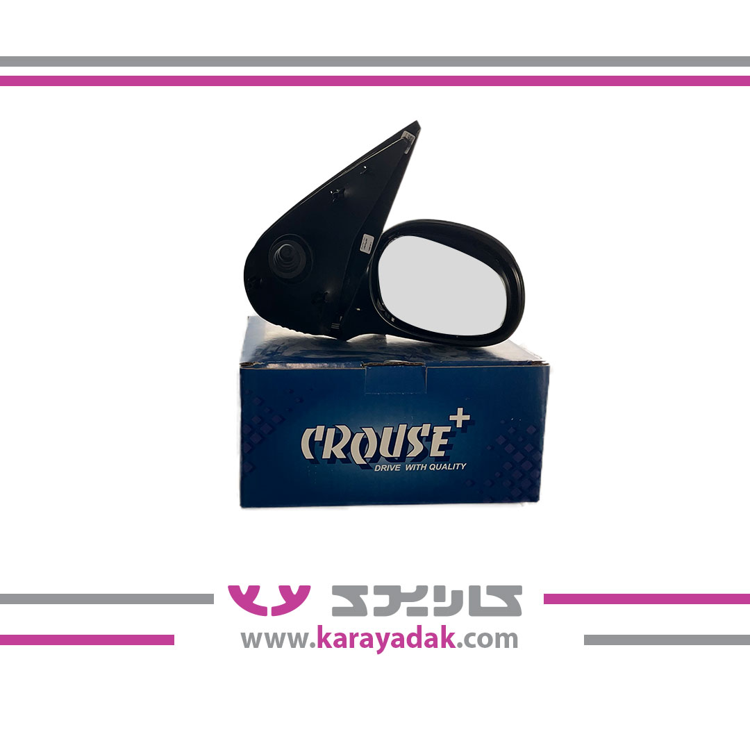 آینه مکانیکی روی در جلو راست پژو 206 کروز 