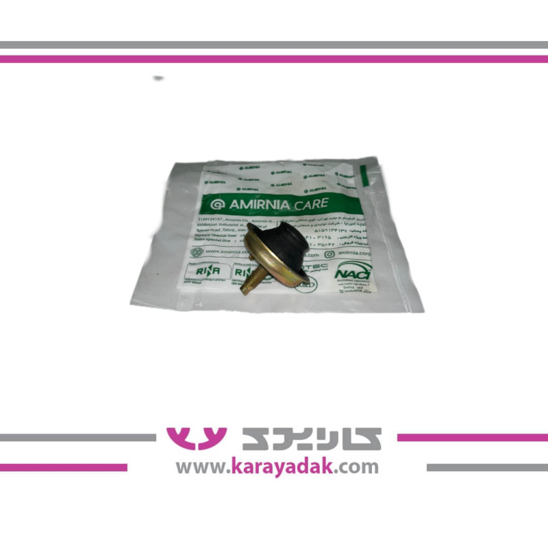 ضربه گیر بالای دسته موتور راست 206 (2043022210) امیرنیا