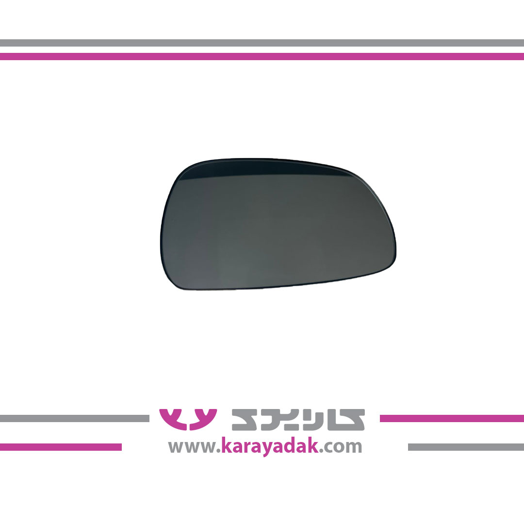 شیشه آینه جانبی راست( دارای گرمکن)ایساکو 