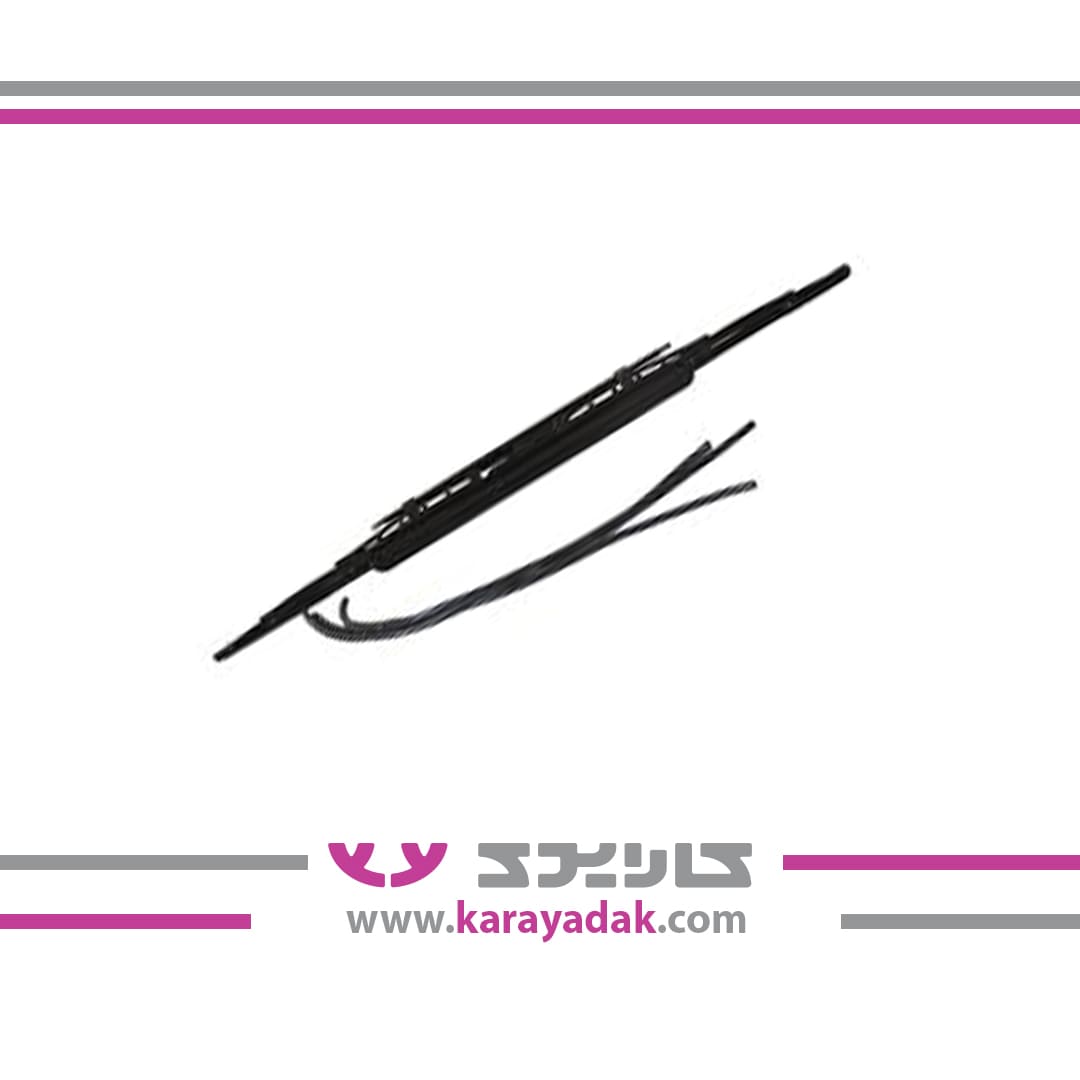 تیغه برف پاک کن چپ وراست سمند (با نازل و شیلنگ) ایساکو 