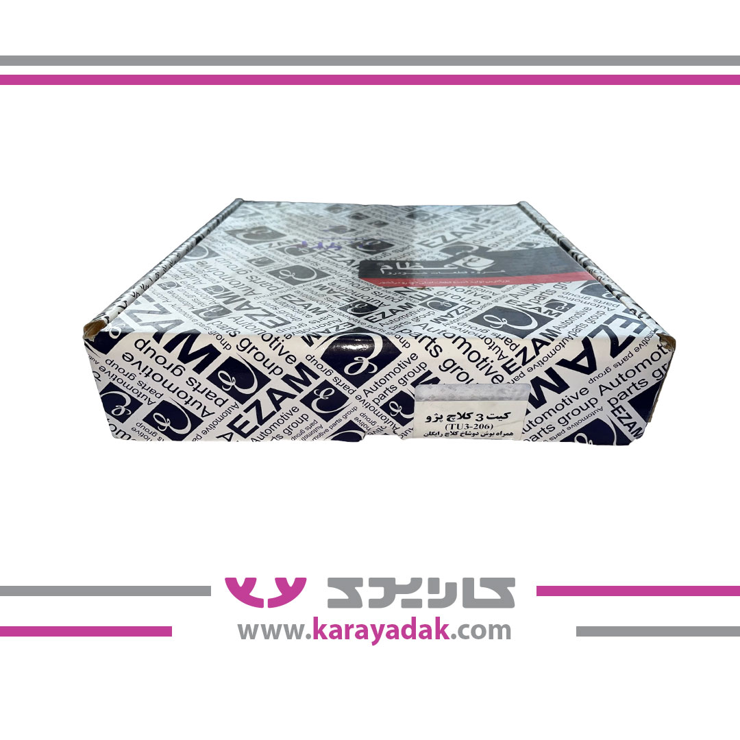 دیسک و صفحه پژو 206  تیپ 2 اعظام - مدل 88 به پایین
